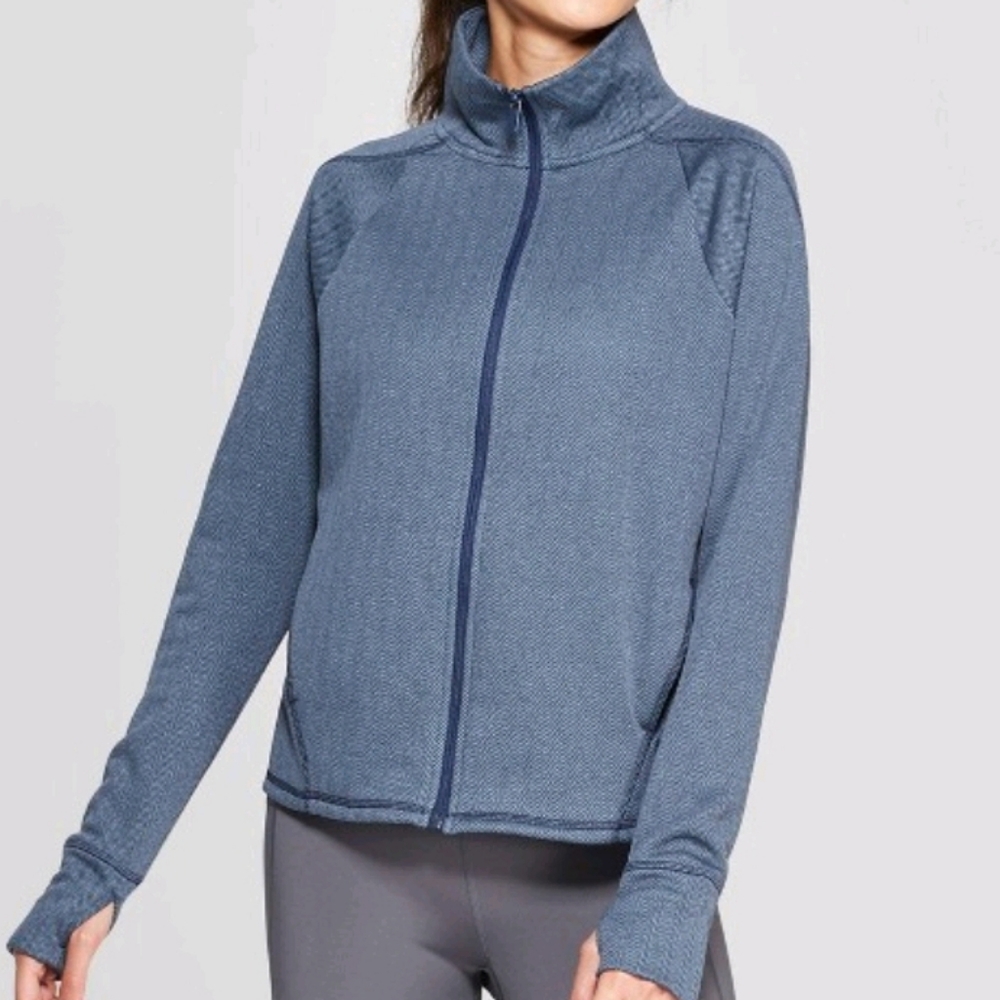 Champion Herringbone Fleece Full Zip Track Jacket